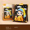 Idea Artistic Creation Art Painting Het Meisje Met De Parel Mona Lisa Building Brick Micro Diamond Block Cartoon Toy For Gifts