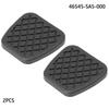 New 2× Brake Clutch Pedal Pad Covers For Honda Accord Civic CR-V CRX Prelude Element