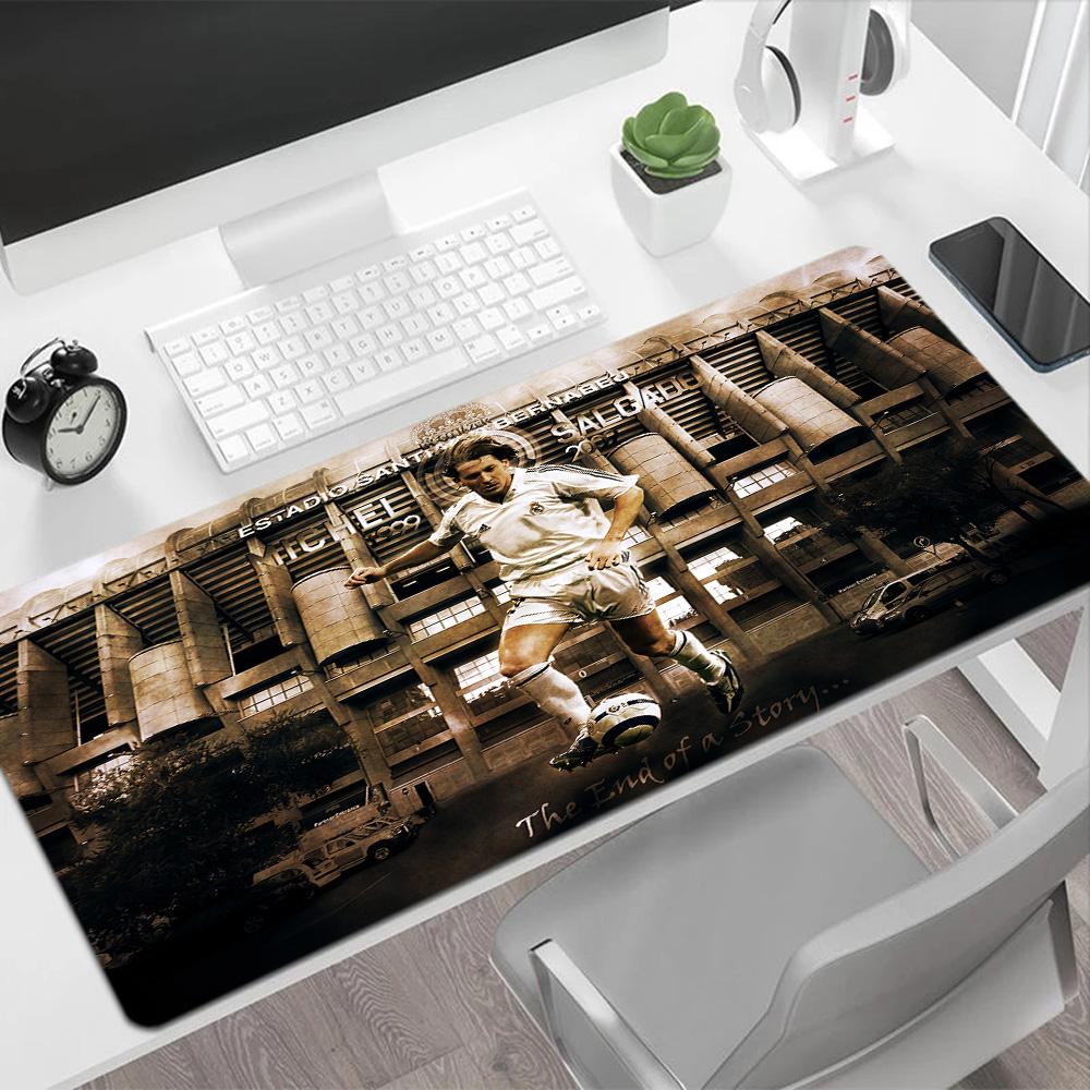 Turkish Football Legend Large Mouse Pad Office Mouse Mats Computer Desk Keyboard Mat Non-Slip Rubber Bottom Office Desk Accessory
