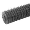 Vidaxl Ogrodzenie Z Siatki, Stal I Pvc, 25X0,5 M, Szare
