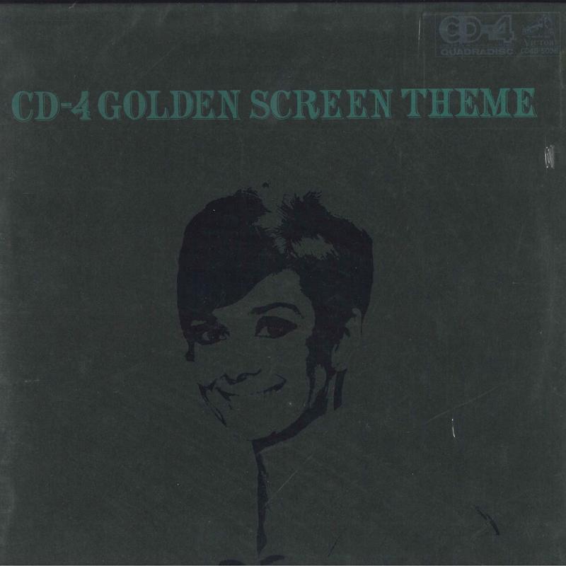 LP Record VICTOR CD-4 SOUND ORCHESTRA - CD-4 Golden Screen Theme CD4B5036 JVC 1972 Japan Jazz Used