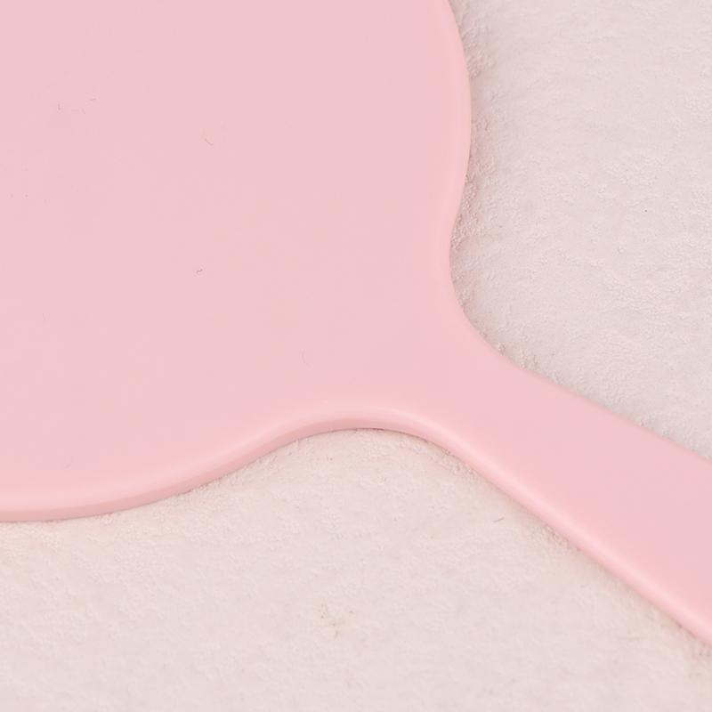 Круглое ручное зеркало для макияжа с ручкой – Компактное зеркало для туалетного столика для наращивания ресниц, СПА и салонного использования