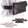 Luxury Rivet Waist Bag Pu Leather Chest Bag Trendy Punk Fanny Small Belt Bag Phone Bags Purse For Women Girls Gifts