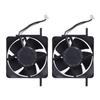 2pcs Game Console Internal Cooling Fan Good Heat Dissipation Built In Cooler Replacement