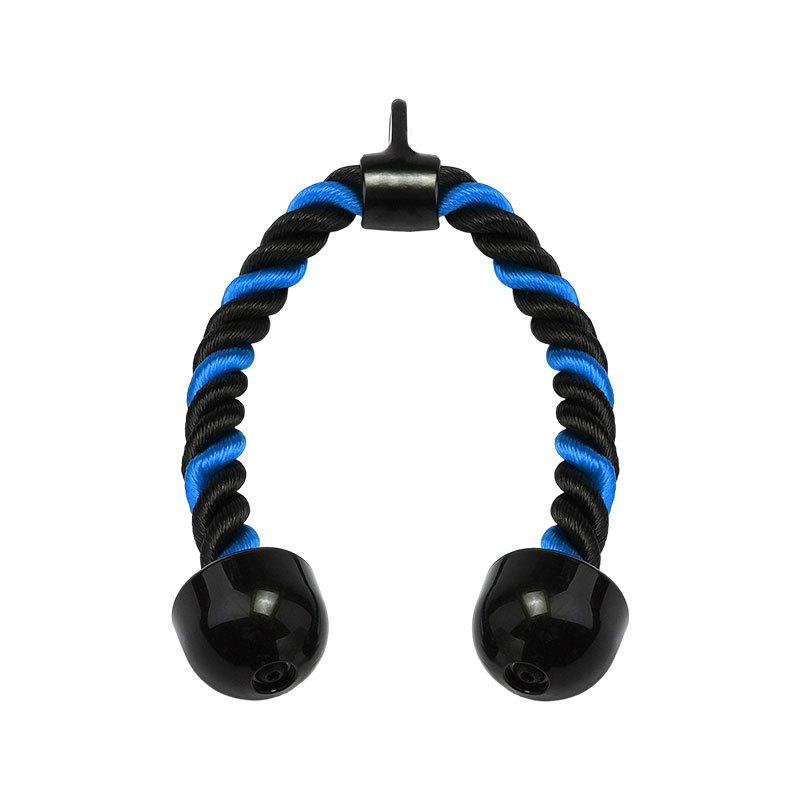 Triceps & Biceps Pulldown Rope - Single/Double Head for Lat Pulldown & Cable Machine Workouts