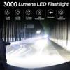 Rechargeable XHP90 Led Flashlight 1000 High Lumens High Light Waterproof Zoomable 7 Mode Camping Emergencies Flashlights