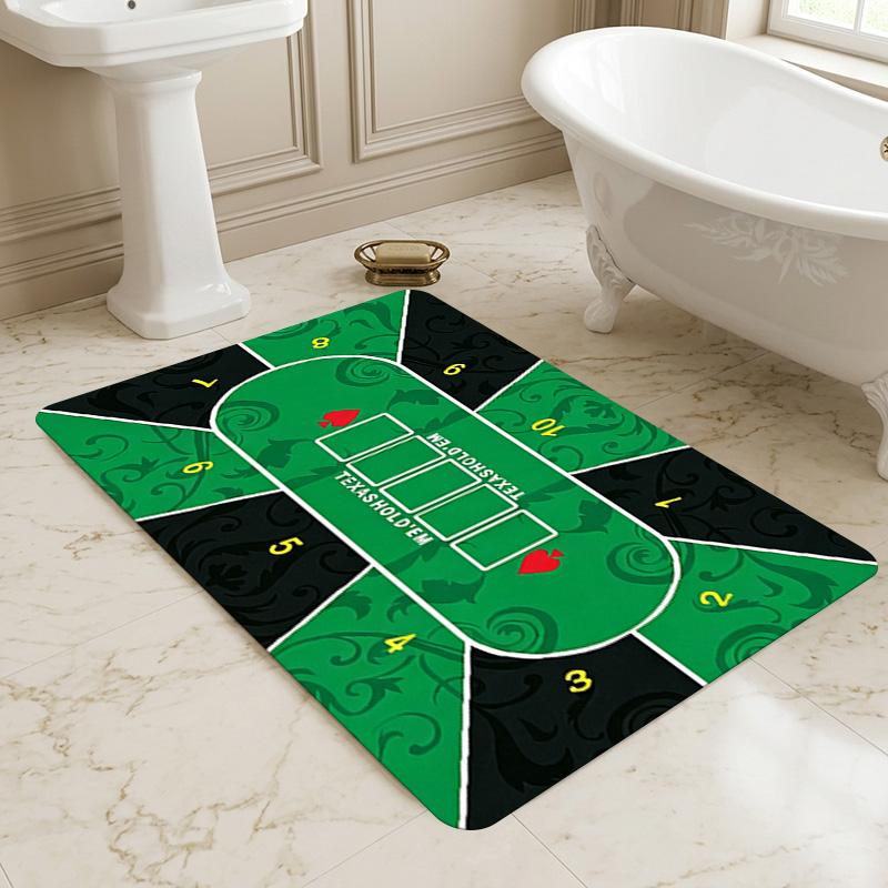 Texas Hold'Em Living Room Nonslip Area Rug Soft Carpet For Bedroom Game Playroom Sofa Office Home Decor Doormat Christmas Gift C930793