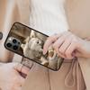 Арт со слоненком Акварельное животное Магнитный чехол для телефона Для iPhone 17 Air 16 14 13 12 Pro Max 15 Plus Беспроводная крышка MagSafe
