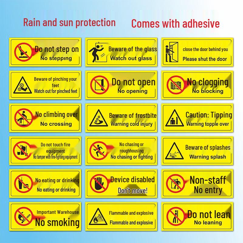 High Temperature Warning Sign