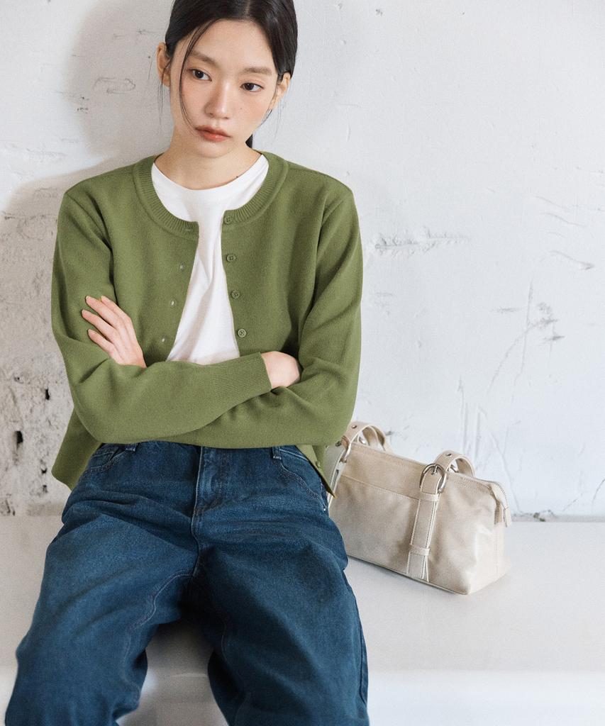 Mixxo [Базовый] Кардиган с круглым вырезом_Miwckg310T