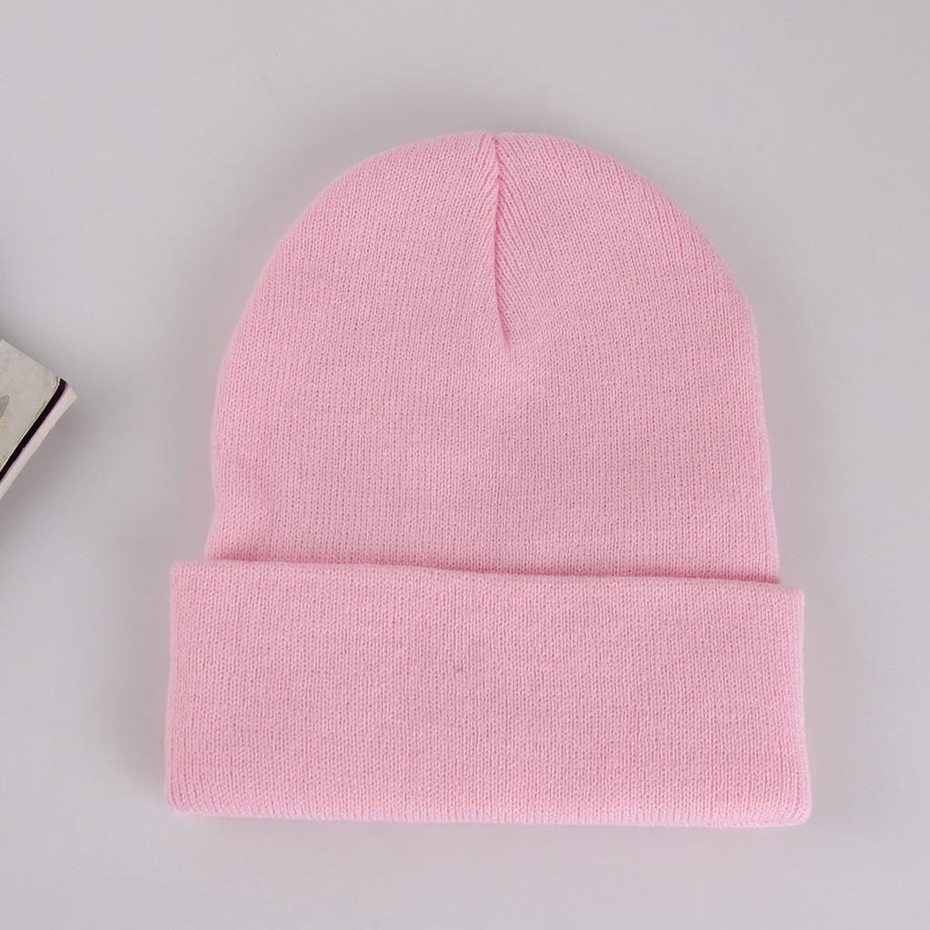 Knit Hat For Adults Winter Warmth Windproof Acrylic Cap For Casual Use