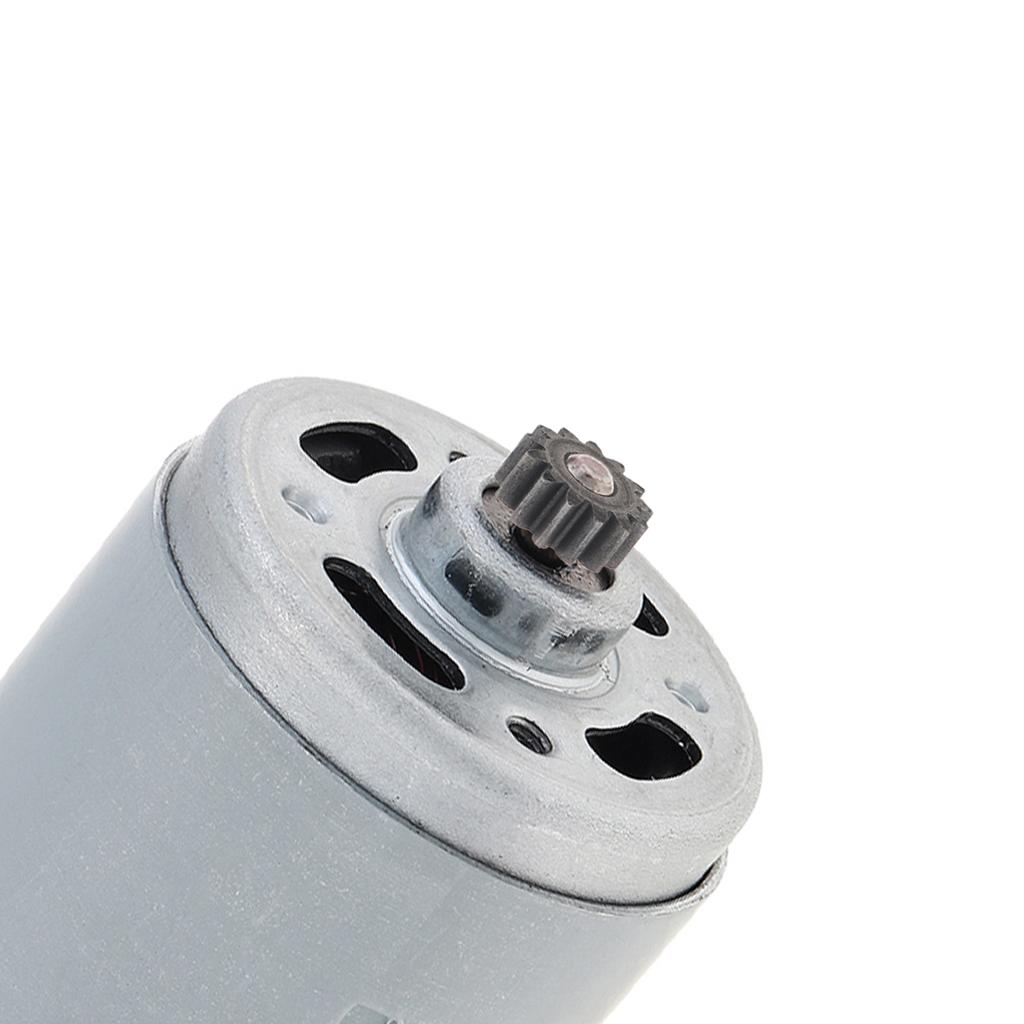 13 Teeth 9.2mm Diameter Replaceable Motor Gear for RS550 10.8V / 12V / 14.4V / 16.8V / 18V / 21V DC Motor Easy Installation