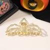 Gold Halloween Hair Claw Spider Barrette Headdress Large Hair Clip  Girls