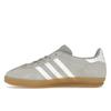 Adidas Gazelle Indoor Grey White Unisex Sneakers Grey-Two Cloud-White Gold-Metallic JQ0176