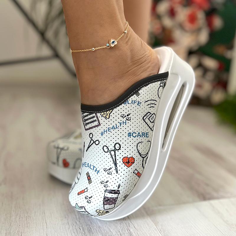 Женские медицинские сабо Sabo Hospital Shoes Нескользящие тапочки Медсестра Доктор Акушерка Хирургические сандалии