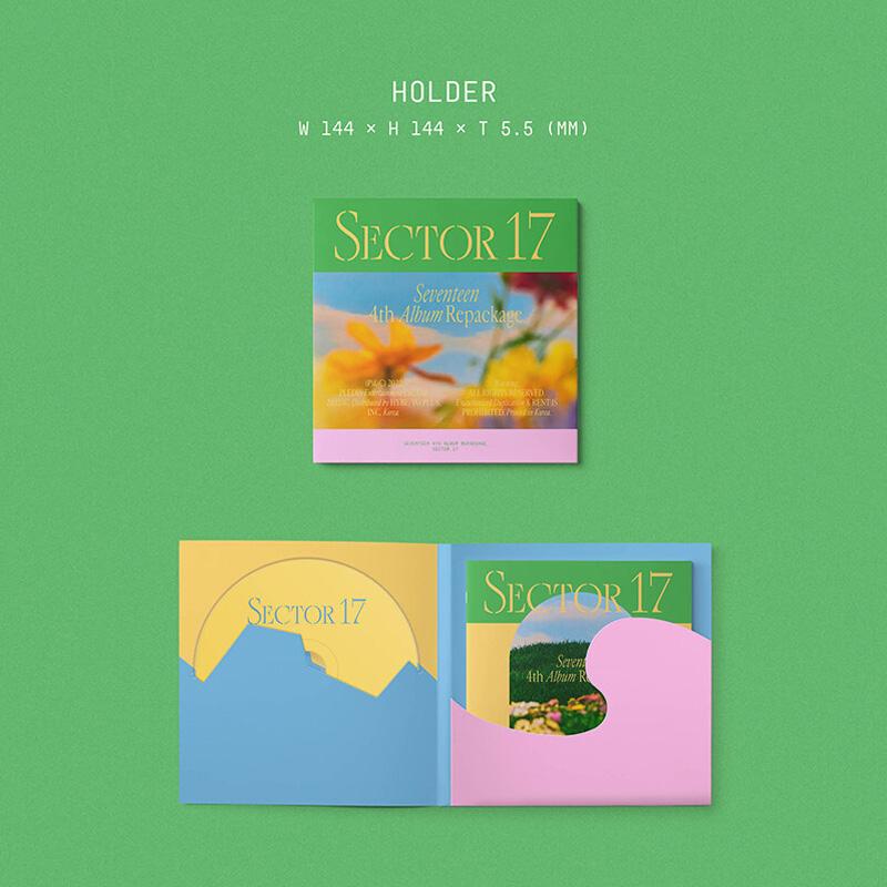 Seventeen Переиздание 4-го альбома SEVENTEEN "SECTOR 17" [КОМПАКТНАЯ версия]