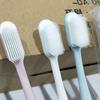 3PCS Soft Toothbrush Silicone Nano Tooth Brush Oral Care Nano-antibacterial