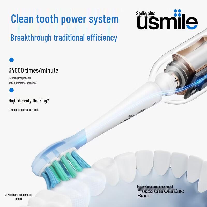 usmile P10 PRO Electric Toothbrush CN plug (adapter included)