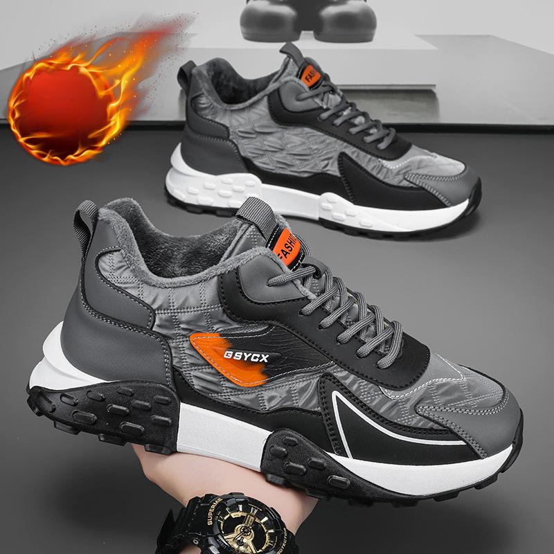 Модные мужские кроссовки класса люкс для бега 2025 Зима Новые повседневные кроссовки Мужская модная массивная обувь Дизайнерская обувь Спортивная обувь