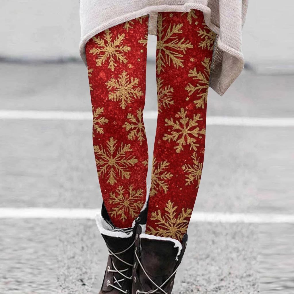 Женские брюки с принтом, эластичные мягкие хлопковые леггинсы, повседневная домашняя пижама