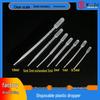 ZISIZ Disposable Plastic Pasteur Pipettes, 100-Pack