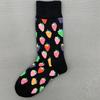 Женские носки унисекс из чесаного хлопка Happy Socks Вишня Клубника