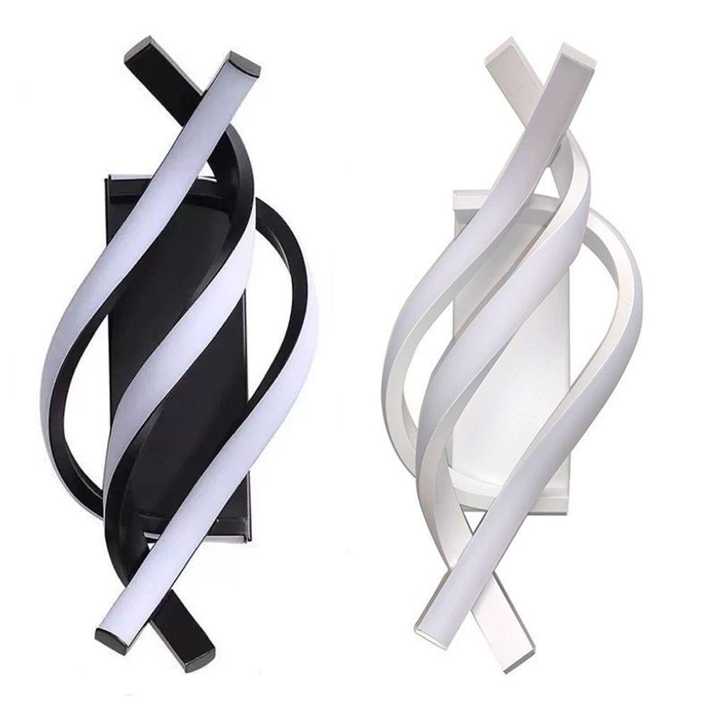 Вращающийся светодиодный настенный светильник из нержавеющей стали, минималистичная настенная лампа, креативный настенный светильник, коридор