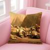 JJeanFrancois Millet ART Cushion Cover Pillow Case Ultra Soft Skin Friendly Fabric Cloud Like Comfort  Concealed Zipper
