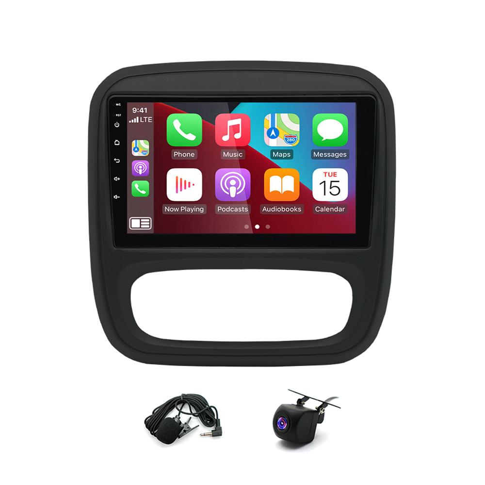 Android 13 автомобильное радио совместимо с 14-19 Opel Trafic GPS Navi WiFi с камерой