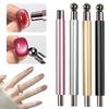 Dual-purpose Cat Eye Nail Glue Magnetic Iron Rod Large Magnetic Pen  for Manicure Magnetic Tools