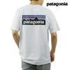 Patagonia Логотип Ответственность Размер Логотип Ответственность Футболка P-6, Белый, Мужская, S, 38504, Белый, M's P-6