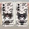 Мультяшный чехол Kuromi для Samsung Galaxy A57 A14 A16 A25 A51 A36 A37 A55 A34 A35 A54 A15 A52 A17 A52 A26 A24 A56 Чехол для телефона A13