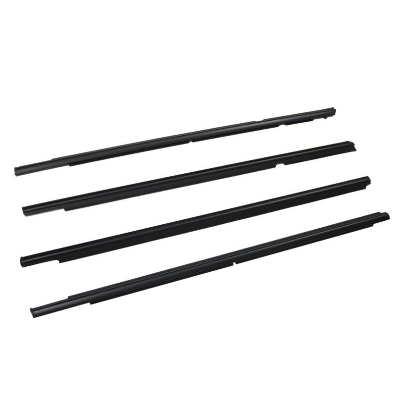 4Pcs Car Window Rubber Trim For Mitsubishi Lancer 2.0L 2.4L 2008-2017 Weatherstrip Seal Door Moulding Trim 5727A005 5727A006
