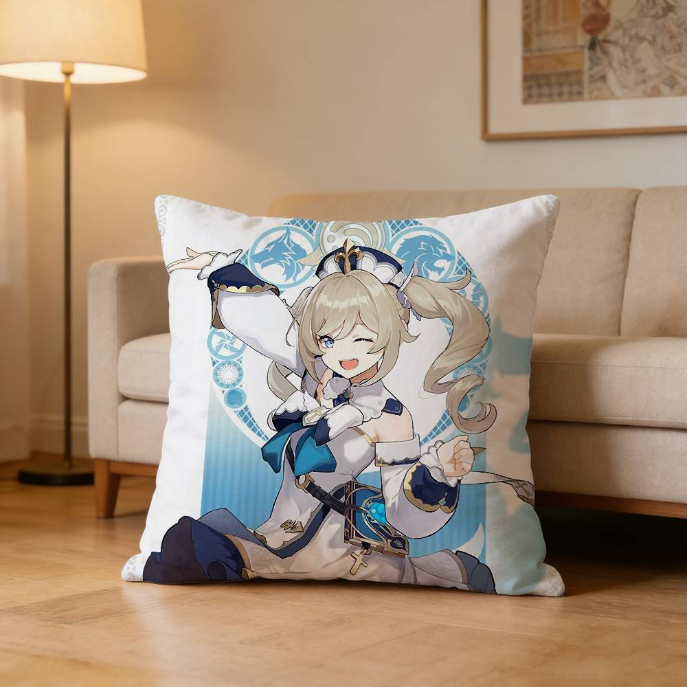 BBarbara Gunnhildr Pillow Case for Sofa Living Room Home office Decor Protective Cover