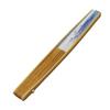 Kimono Folding White Bamboo with Goldfish [Stylish Iroha] Women's Fan, Scented, Design, 19.5cm