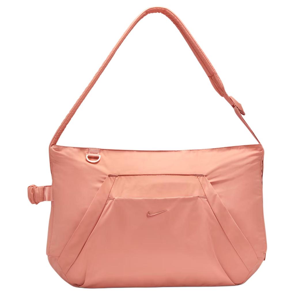 Nike One Large Capacity Adjustable Shoulder Strap Fabric Tote Bag Women Tote Bag Rose-Gold HV1193-688