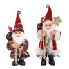 Christmas Santa Claus Doll Decorative Desktop Santa Claus Figurine Ornament Xmas Christmas Decor For Home