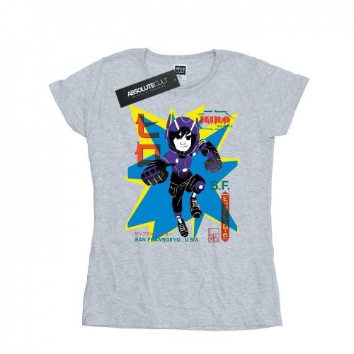 Disney Womens/Ladies Big Hero 6 Hiro Anime Cotton T-Shirt