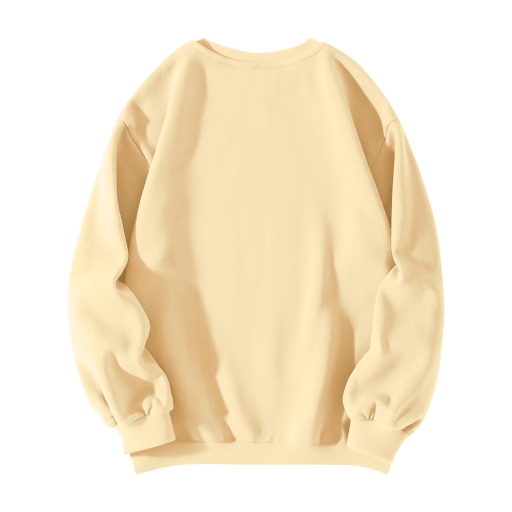 Women  Tops Women's Long Sleeve Sweatshirt Casual Crewneck Loose Fit Pollover Fleece Tops
