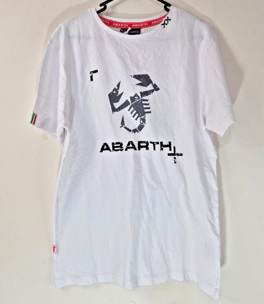 Abarth Car TShirt Tee Slim Fit Men039s Size XL BNWT Scorpion Logo Turkey Unisex T-Shirt