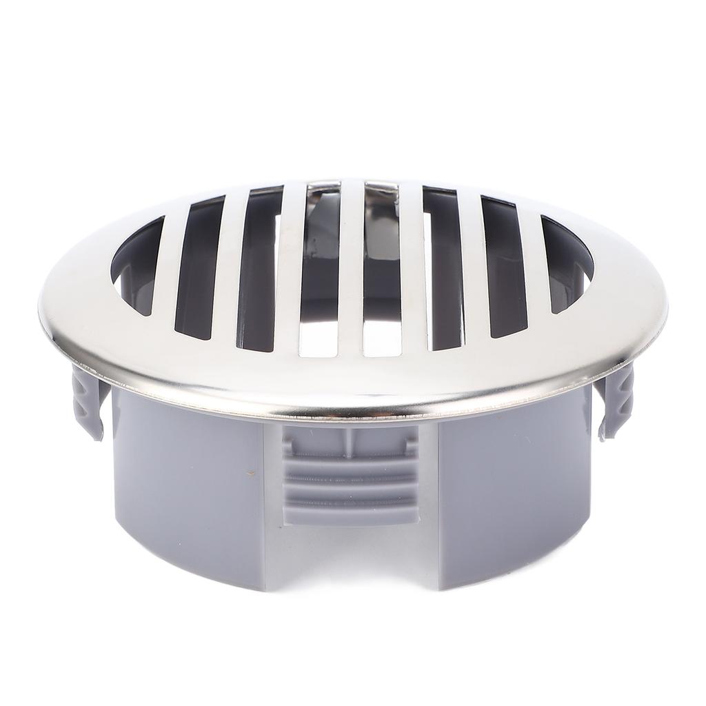3.5in8.89cm Airflow Vent Cover 316 Stainless Steel Round Anti Rust for RVs Campers Boats Yachts