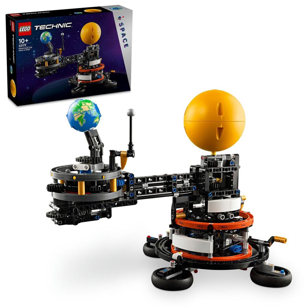 LEGO Technique Earth and Moon Orbit Toy Toy Present Birthday Block Christmas Boys Girls Children 10 Years Old 11 Years Old 12 Years Old Elementary