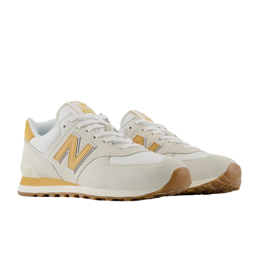 New Balance 574 Морская Соль Абрикосовый Унисекс Кроссовки Кремовый U574SHO