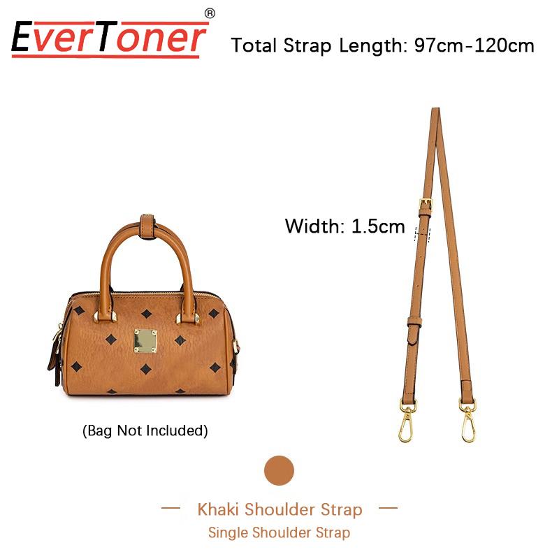 EverToner Запасной ремень-кроссбоди из кожи для сумки Boston Bag MC-Visetos, плечевой ремень, износостойкая цепочка из сплава, аксессуар