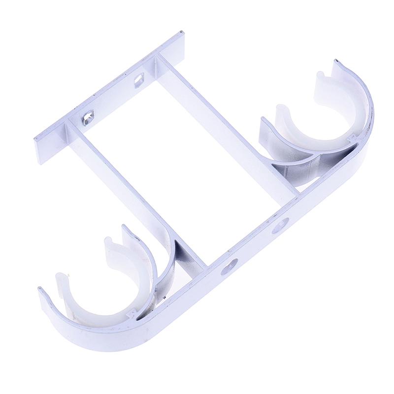 Двойной кронштейн для карниза из алюминиевого сплава, потолочный держатель