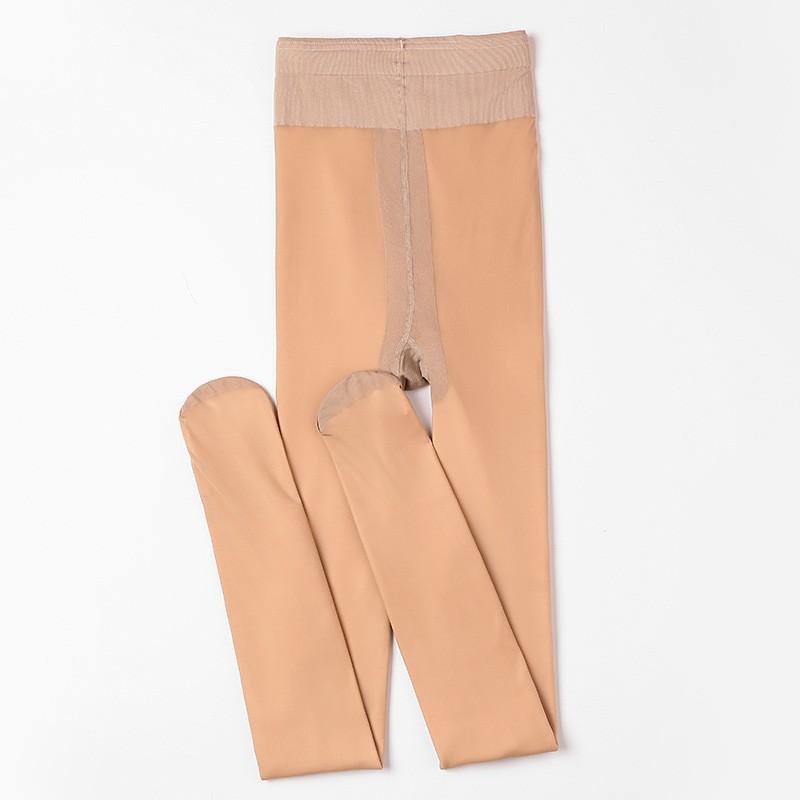 Зима плюс бархатные босые ноги телесного цвета теплые колготки женская верхняя одежда Артефакт универсальные брюки утолщенные леггинсы телесного цвета