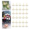30Pcs Unscented Floating Candles Tealight for Weddings Christmas