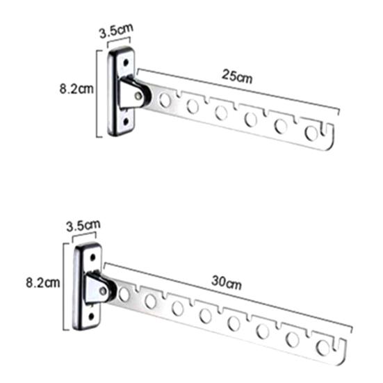 Складная стальная настенная вешалка из нержавеющей стали с 45451 отверстиями, крючок для одежды, сушилка