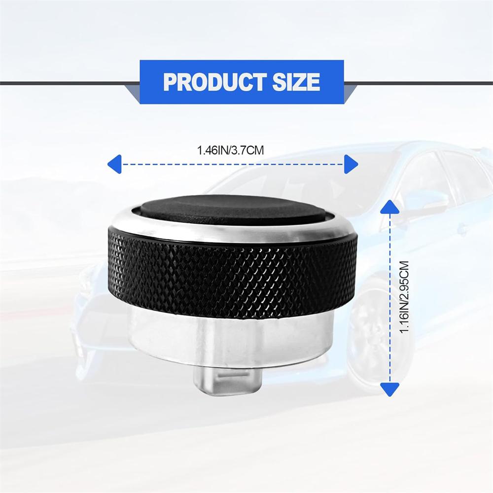 3Pcs A/C Climate Control Button Switch Knobs For Ford Focus Fusion S-Max C-Max