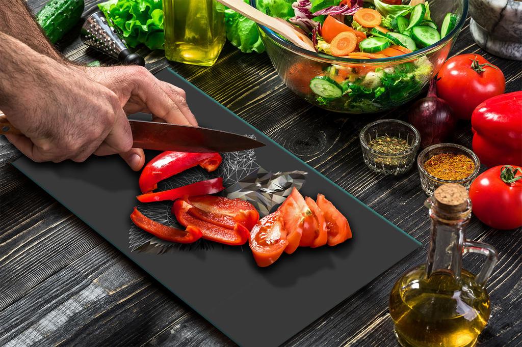 GLASS CUTTING BOARD 52x30 WILK